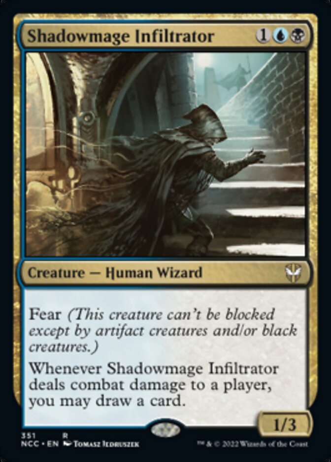 Shadowmage Infiltrator [Streets of New Capenna Commander] | Anubis Games and Hobby