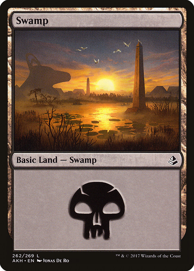 Swamp (262) [Amonkhet] | Anubis Games and Hobby