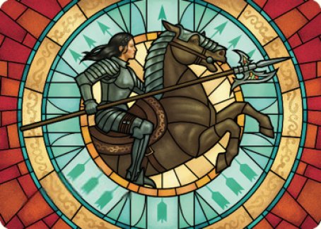 Tori D'Avenant, Fury Rider Art Card [Dominaria United Art Series] | Anubis Games and Hobby