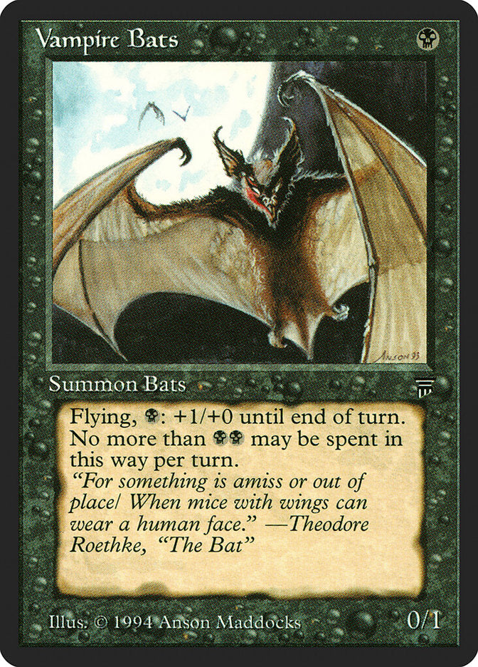 Vampire Bats [Legends] | Anubis Games and Hobby