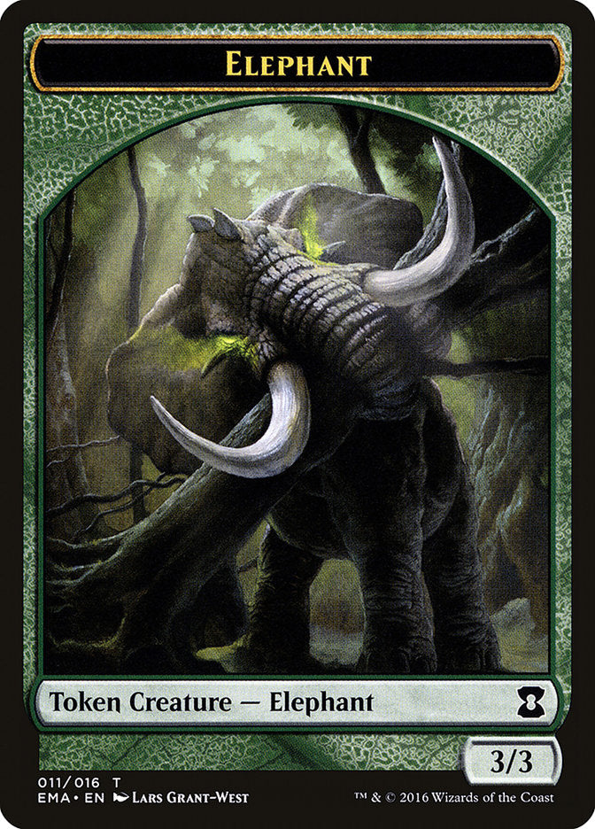 Elephant Token [Eternal Masters Tokens] | Anubis Games and Hobby
