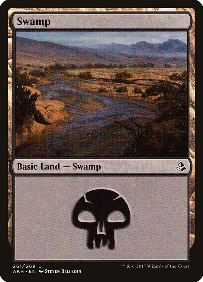 Swamp (261) [Amonkhet] | Anubis Games and Hobby