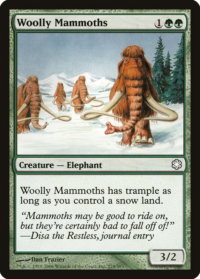 Woolly Mammoths [Coldsnap Theme Decks] | Anubis Games and Hobby
