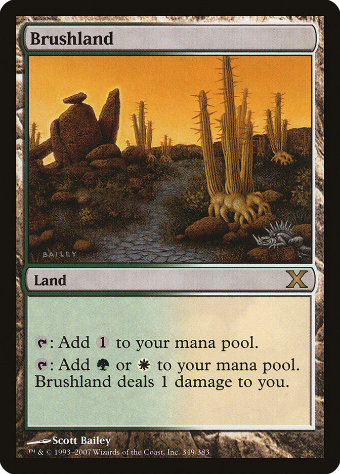 Brushland [Tenth Edition] | Anubis Games and Hobby