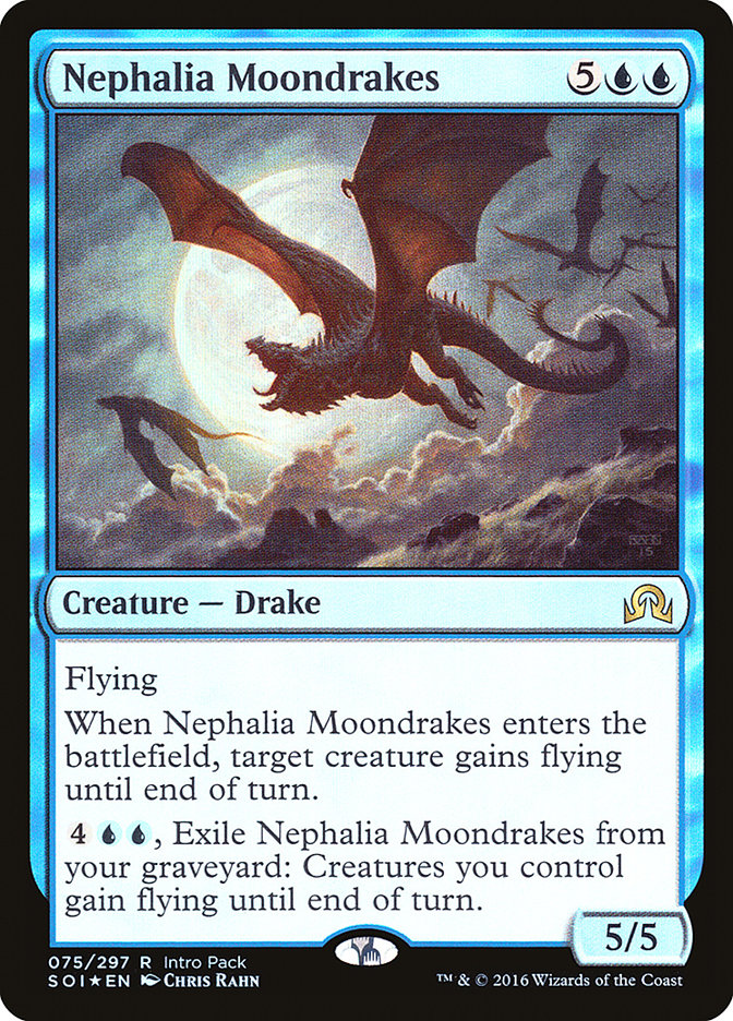 Nephalia Moondrakes (Intro Pack) [Shadows over Innistrad Promos] | Anubis Games and Hobby