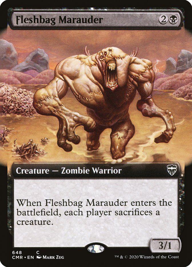 Fleshbag Marauder (Extended Art) [Commander Legends] | Anubis Games and Hobby