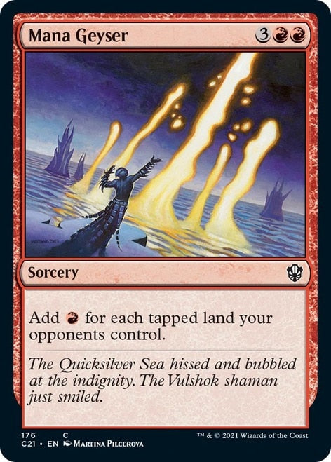 Mana Geyser [Commander 2021] | Anubis Games and Hobby