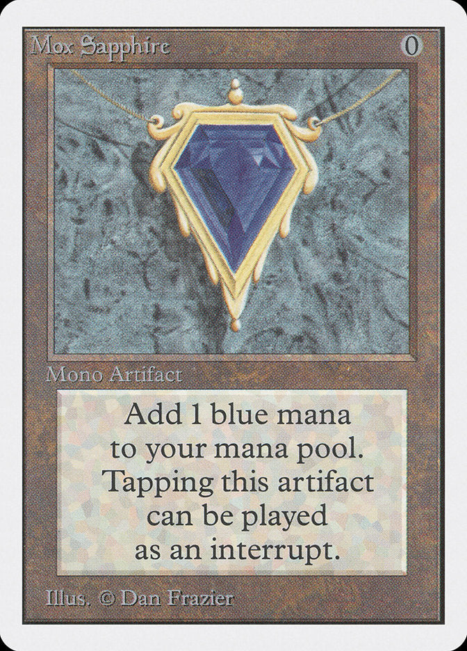 Mox Sapphire [Unlimited Edition] | Anubis Games and Hobby