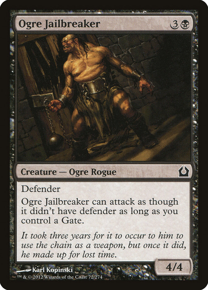 Ogre Jailbreaker [Return to Ravnica] | Anubis Games and Hobby