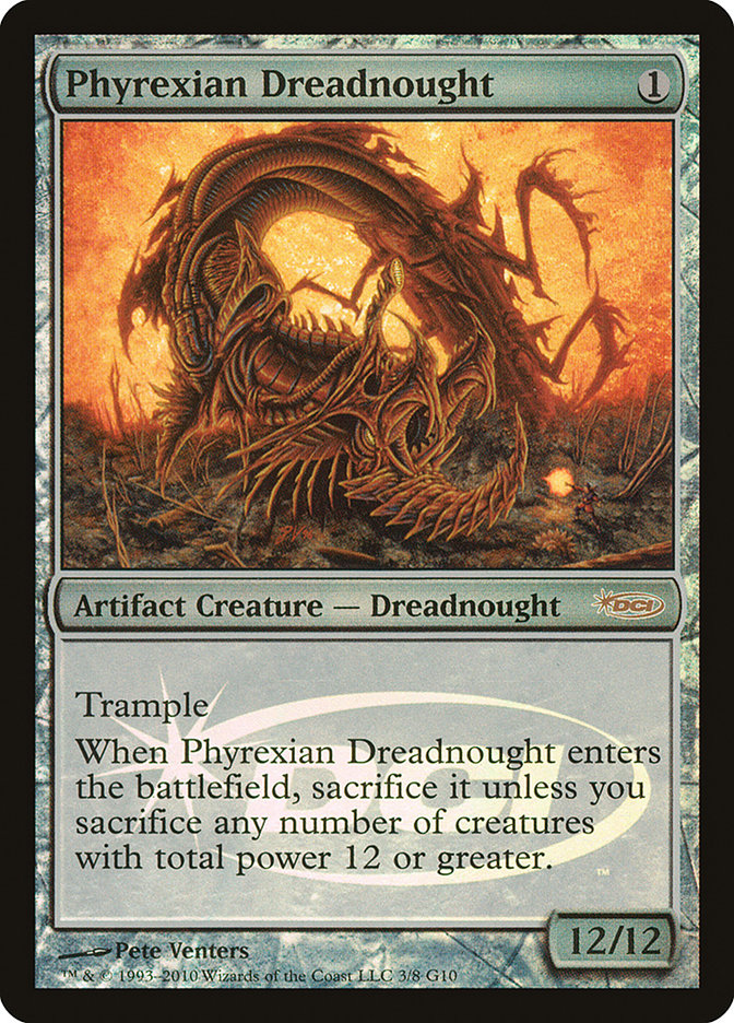 Phyrexian Dreadnought [Judge Gift Cards 2010] | Anubis Games and Hobby