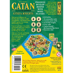 Catan Extension: Cities & Knights 5-6 (5th Ed.) | Anubis Games and Hobby