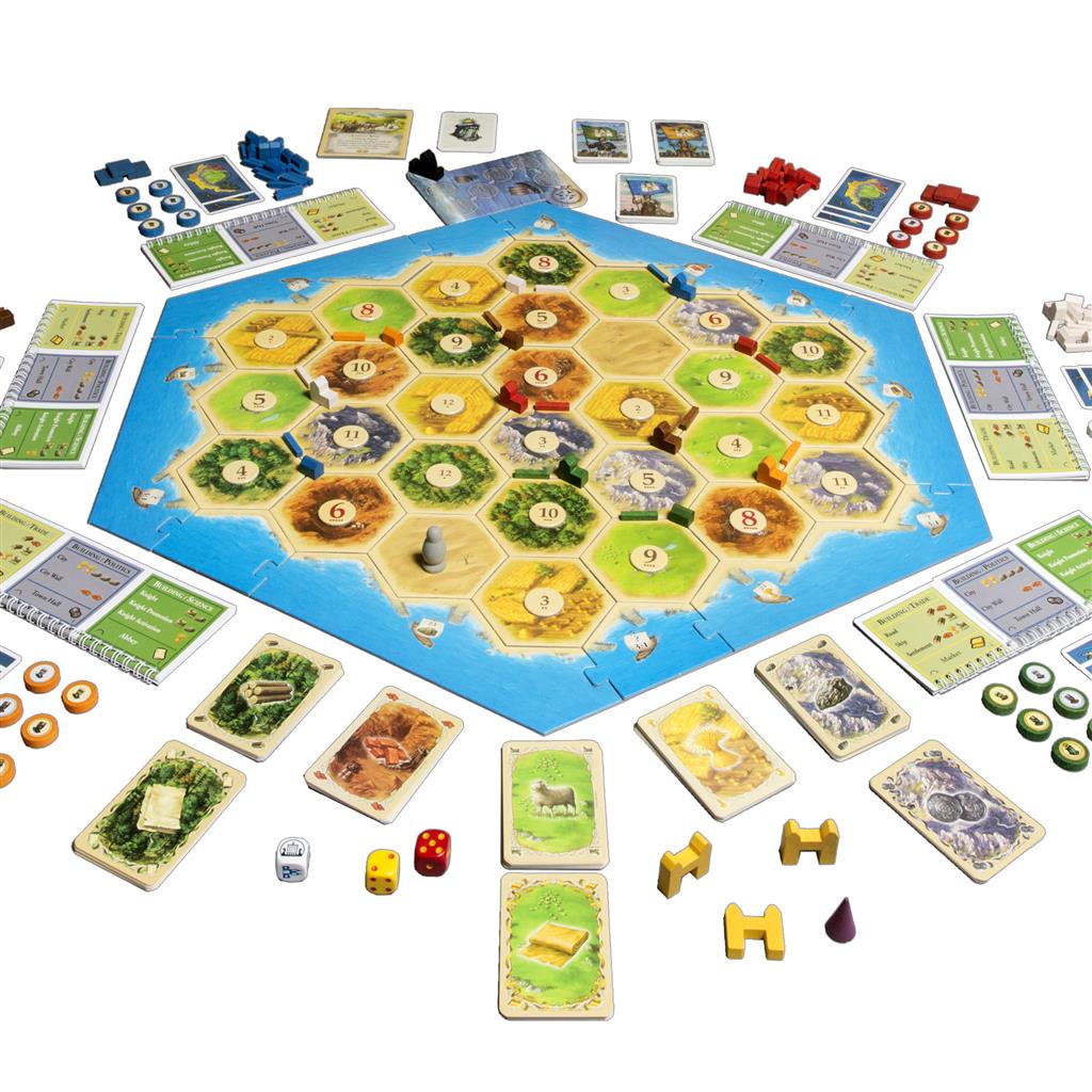 Catan Extension: Cities & Knights 5-6 (5th Ed.) | Anubis Games and Hobby