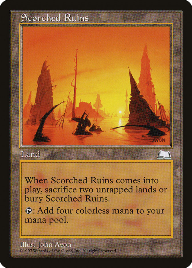 Scorched Ruins [Weatherlight] | Anubis Games and Hobby