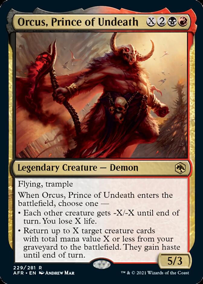 Orcus, Prince of Undeath [Dungeons & Dragons: Adventures in the Forgotten Realms] | Anubis Games and Hobby