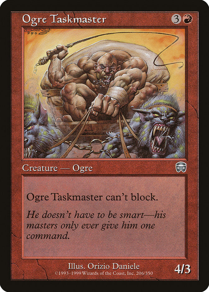 Ogre Taskmaster [Mercadian Masques] | Anubis Games and Hobby