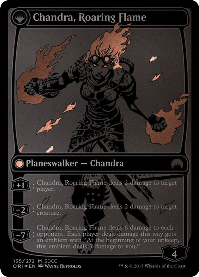 Chandra, Fire of Kaladesh // Chandra, Roaring Flame [San Diego Comic-Con 2015] | Anubis Games and Hobby