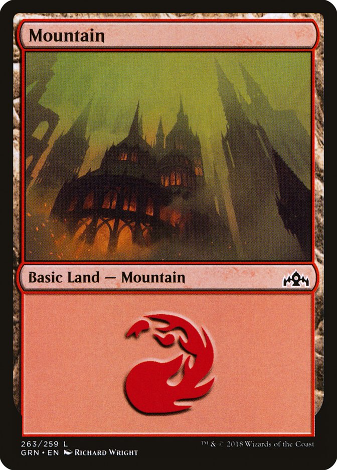 Mountain (263) [Guilds of Ravnica] | Anubis Games and Hobby