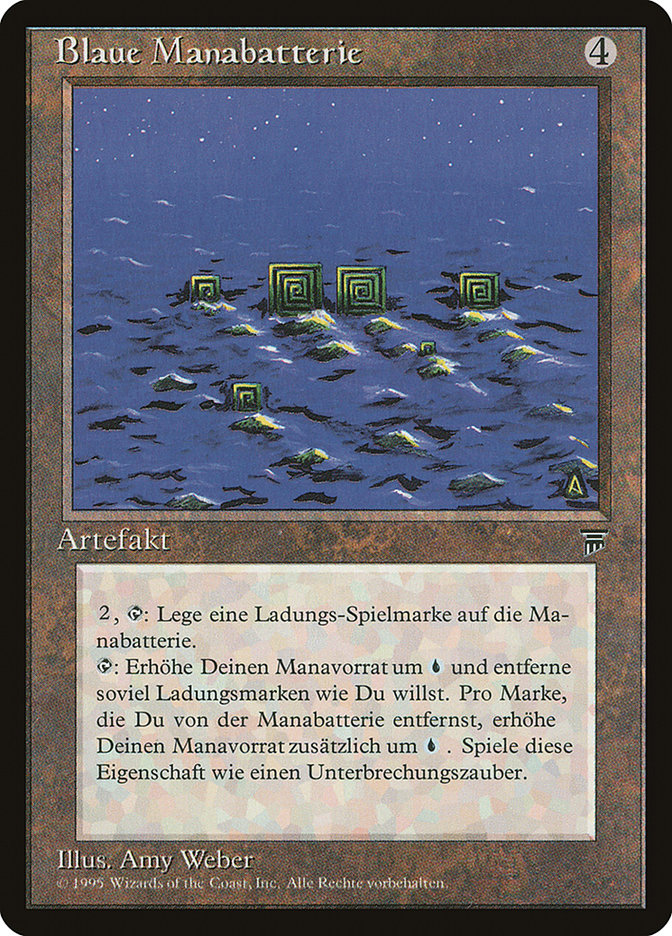 Blue Mana Battery (German) - "Blaue Manabatterie" [Renaissance] | Anubis Games and Hobby