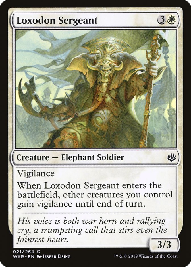Loxodon Sergeant [War of the Spark] | Anubis Games and Hobby