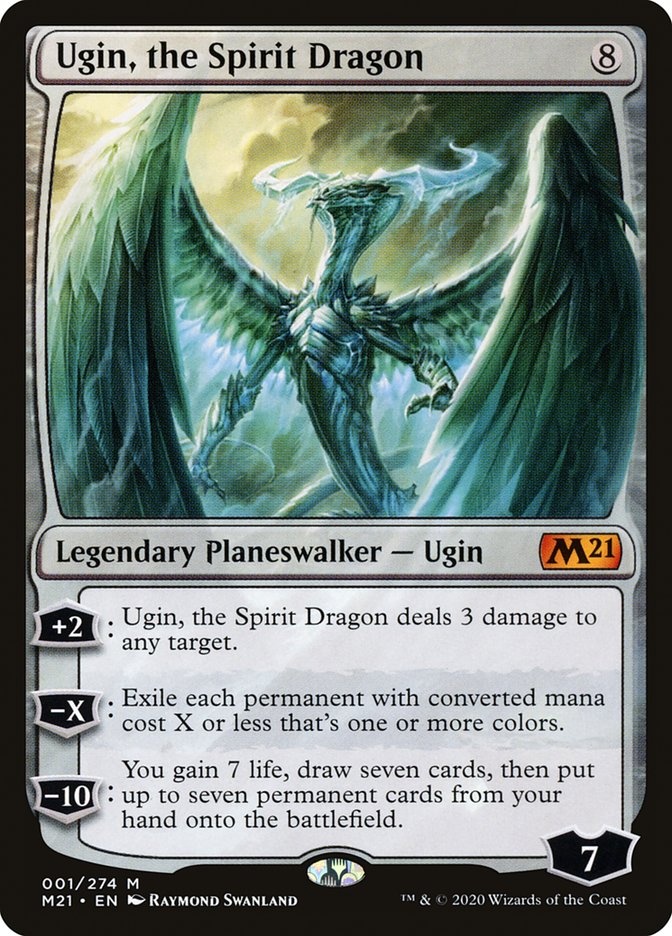 Ugin, the Spirit Dragon [Core Set 2021] | Anubis Games and Hobby