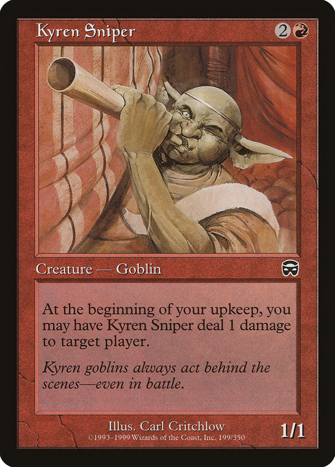 Kyren Sniper [Mercadian Masques] | Anubis Games and Hobby