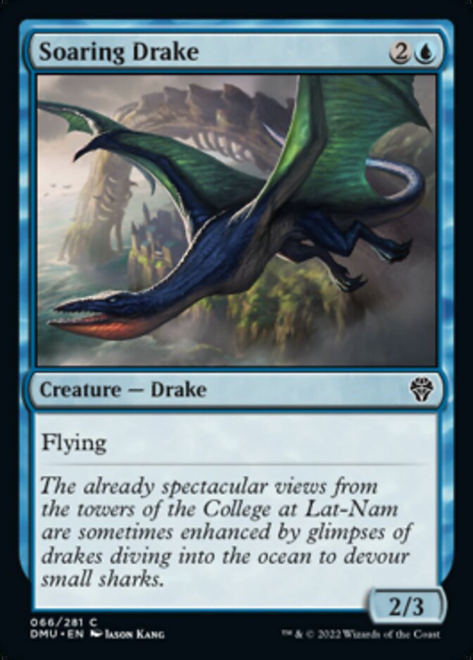 Soaring Drake [Dominaria United] | Anubis Games and Hobby