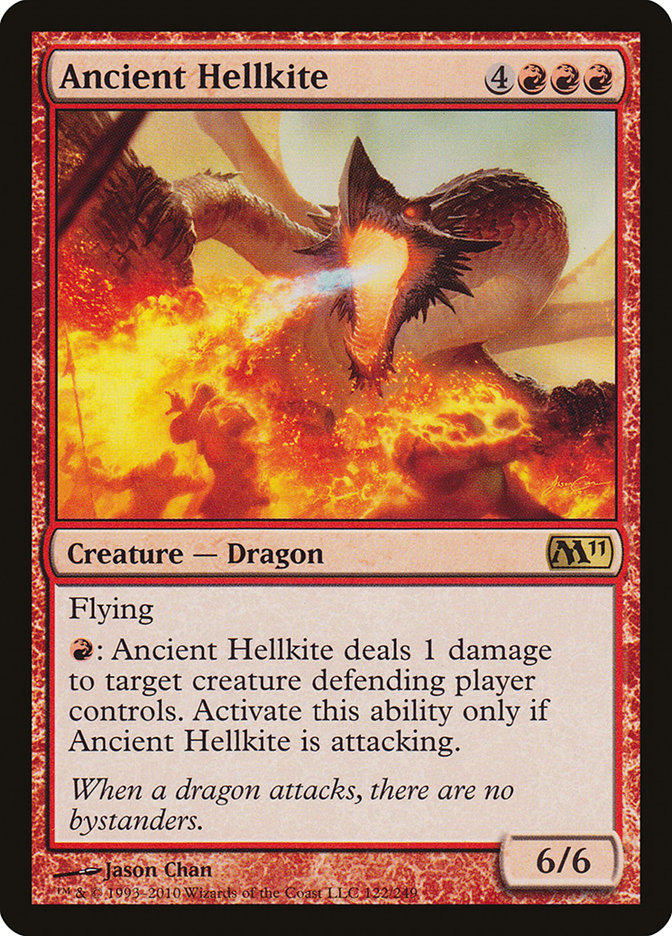 Ancient Hellkite [Magic 2011] | Anubis Games and Hobby