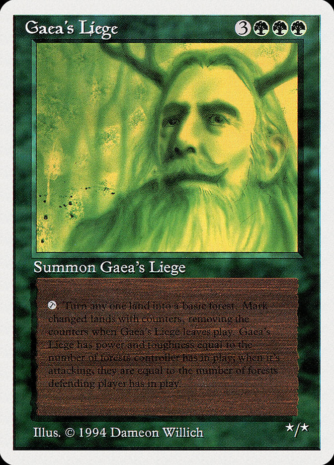 Gaea's Liege [Summer Magic / Edgar] | Anubis Games and Hobby