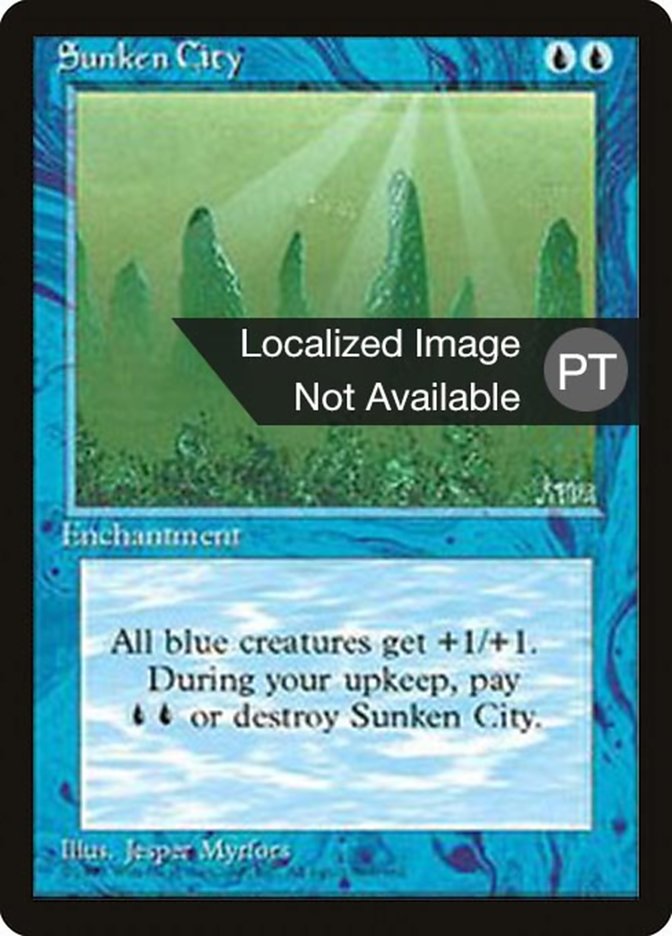 Sunken City [Fourth Edition (Foreign Black Border)] | Anubis Games and Hobby