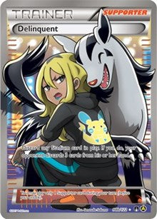 Delinquent (98b/122) (Full Art) (Alternate Art Promo) [XY: BREAKpoint] | Anubis Games and Hobby