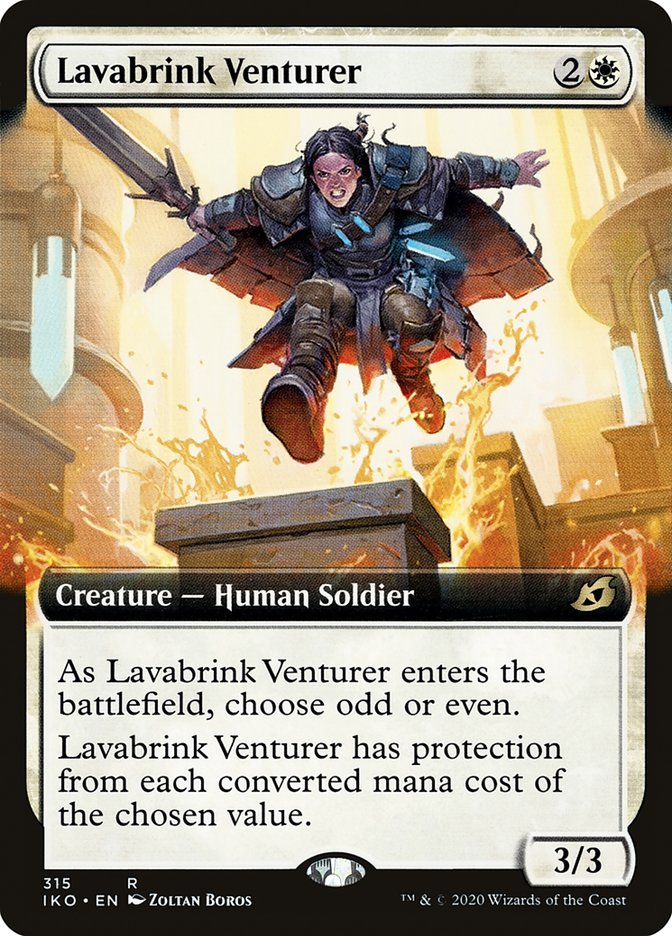 Lavabrink Venturer (Extended Art) [Ikoria: Lair of Behemoths] | Anubis Games and Hobby