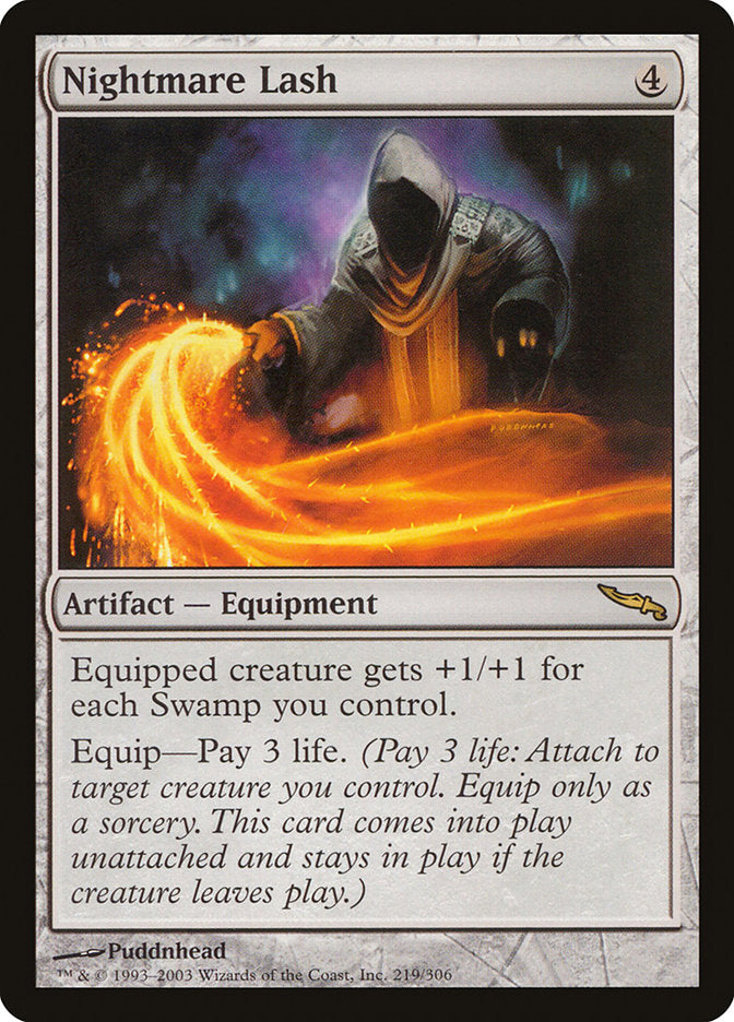 Nightmare Lash [Mirrodin] | Anubis Games and Hobby
