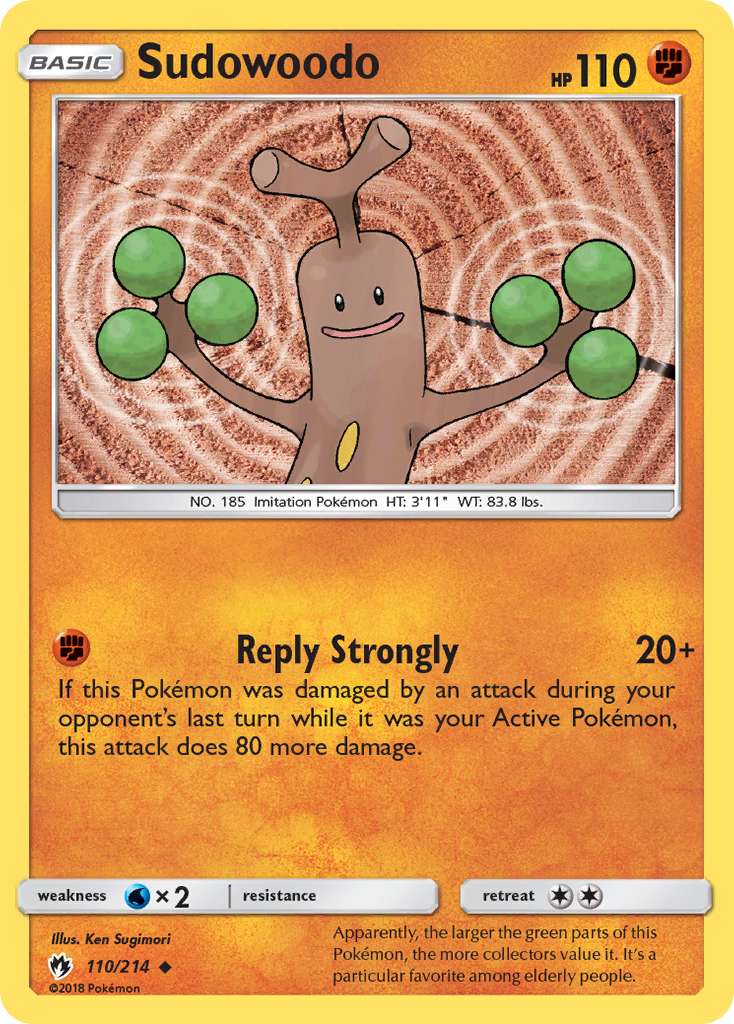 Sudowoodo (110/214) [Sun & Moon: Lost Thunder] | Anubis Games and Hobby