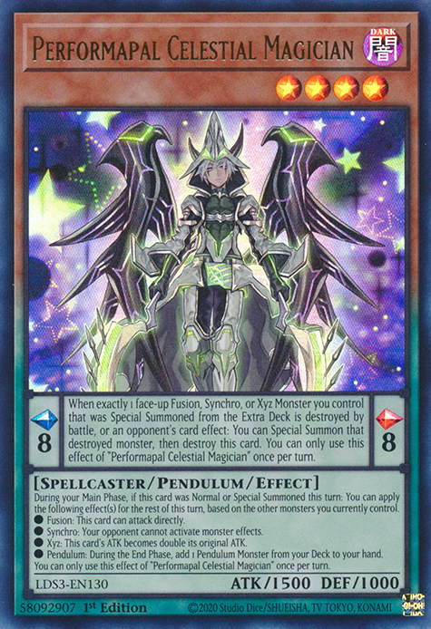 Performapal Celestial Magician [LDS3-EN130] Ultra Rare | Anubis Games and Hobby