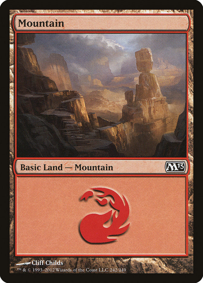 Mountain (242) [Magic 2013] | Anubis Games and Hobby