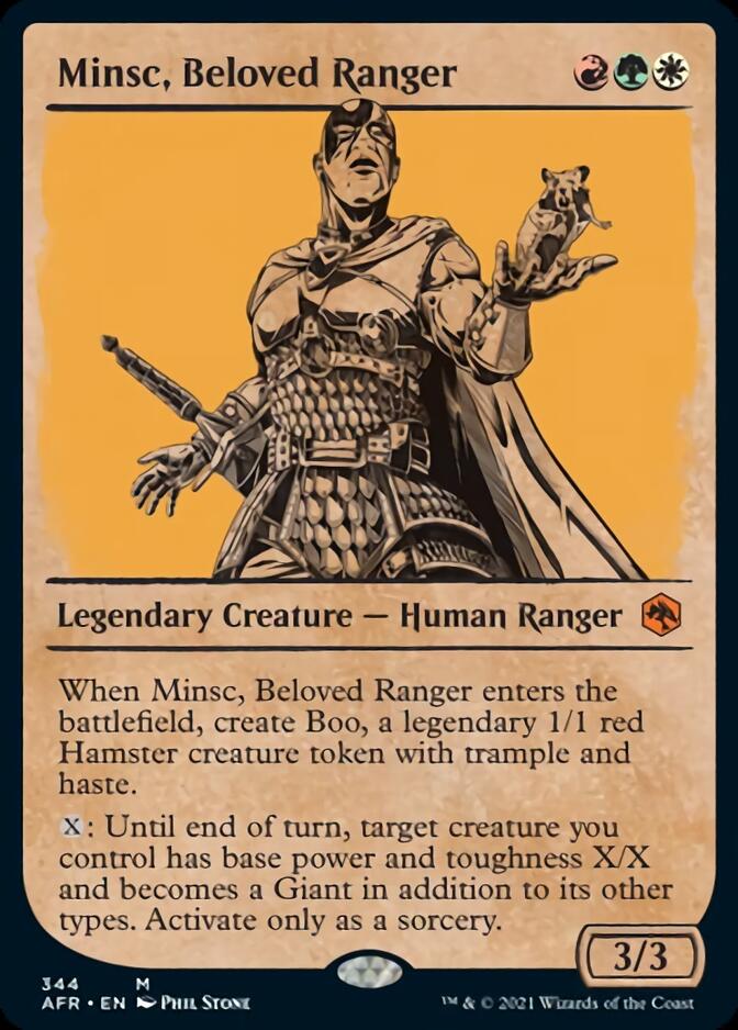Minsc, Beloved Ranger (Showcase) [Dungeons & Dragons: Adventures in the Forgotten Realms] | Anubis Games and Hobby