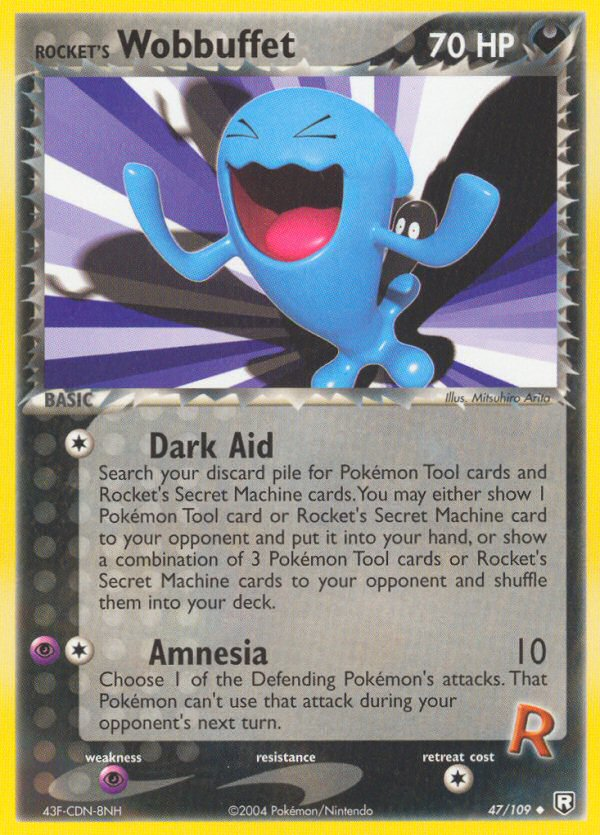 Rocket's Wobbuffet (47/109) [EX: Team Rocket Returns] | Anubis Games and Hobby