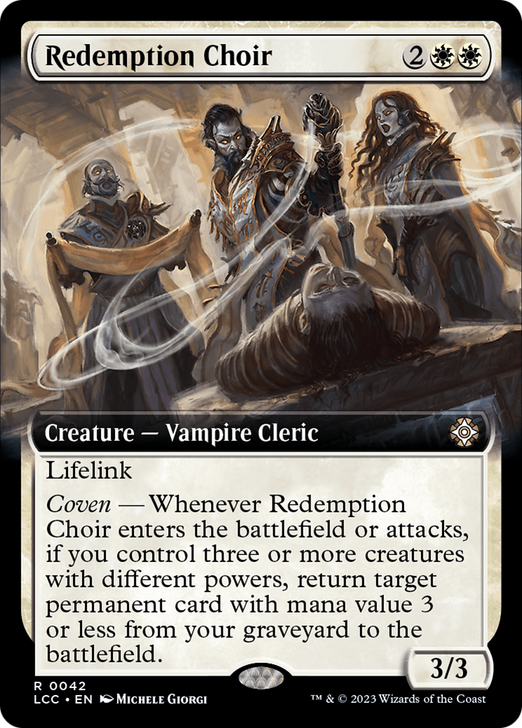 Redemption Choir (Extended Art) [The Lost Caverns of Ixalan Commander] | Anubis Games and Hobby