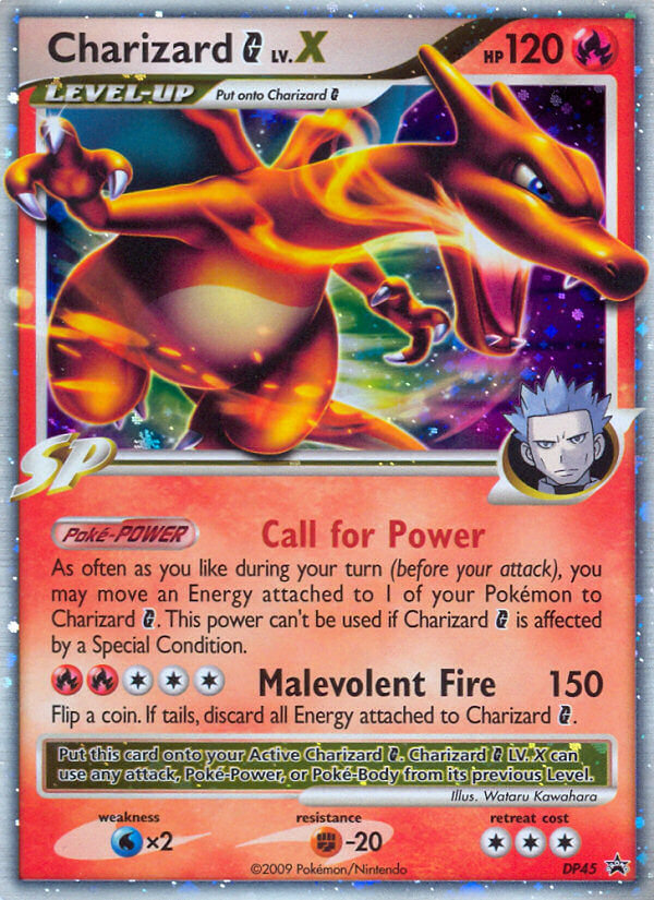 Charizard G LV.X (DP45) [Diamond & Pearl: Black Star Promos] | Anubis Games and Hobby