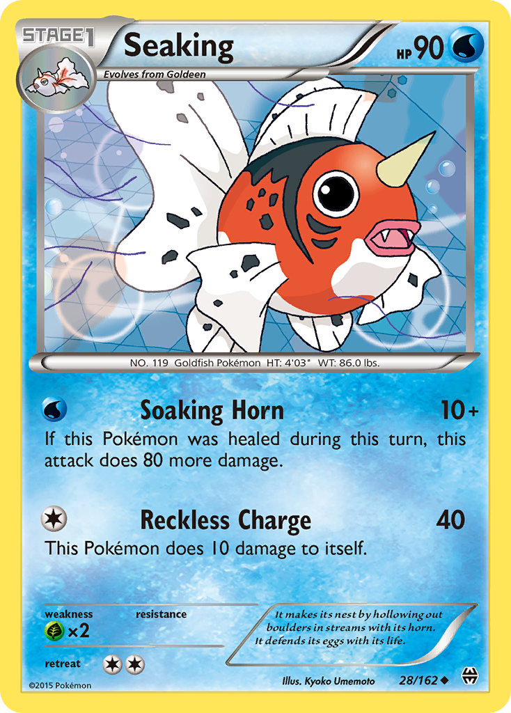 Seaking (28/162) [XY: BREAKthrough] | Anubis Games and Hobby