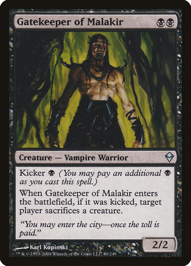 Gatekeeper of Malakir [Zendikar] | Anubis Games and Hobby