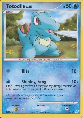 Totodile (8/12) [Diamond & Pearl: Trainer Kit - Manaphy] | Anubis Games and Hobby