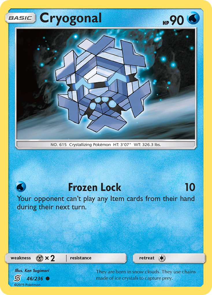 Cryogonal (46/236) [Sun & Moon: Unified Minds] | Anubis Games and Hobby