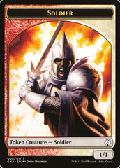 Soldier // Soldier Double-Sided Token [Guilds of Ravnica Guild Kit Tokens] | Anubis Games and Hobby