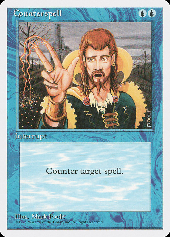 Counterspell [Fourth Edition] | Anubis Games and Hobby