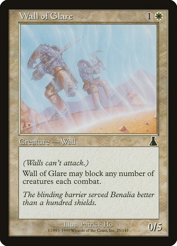 Wall of Glare [Urza's Destiny] | Anubis Games and Hobby