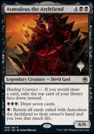 Asmodeus the Archfiend (Promo Pack) [Dungeons & Dragons: Adventures in the Forgotten Realms Promos] | Anubis Games and Hobby