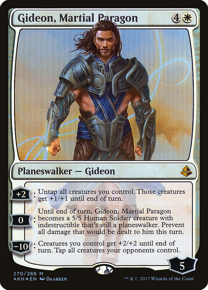 Gideon, Martial Paragon [Amonkhet] | Anubis Games and Hobby