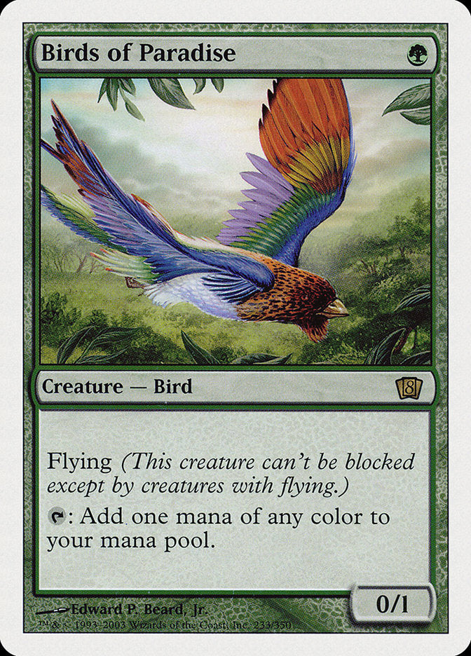 Birds of Paradise [Eighth Edition] | Anubis Games and Hobby