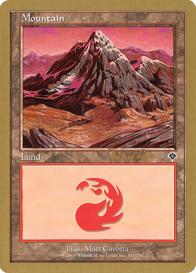 Mountain (tvdl343) (Tom van de Logt) [World Championship Decks 2001] | Anubis Games and Hobby